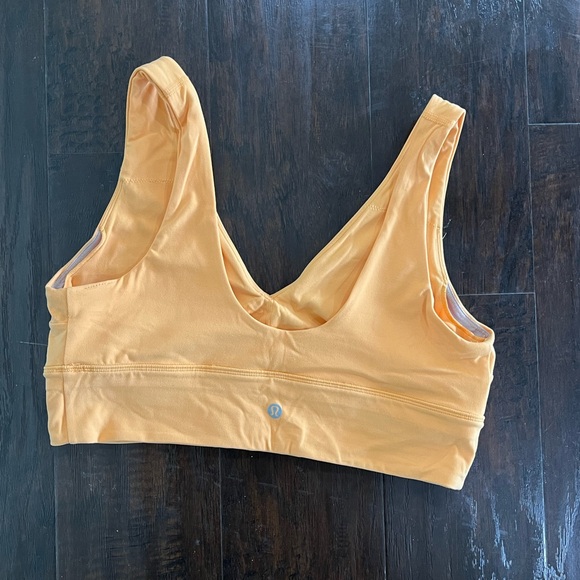 Lululemon Orange Align Sports Bra open - Size 12 - Picture 4 of 5
